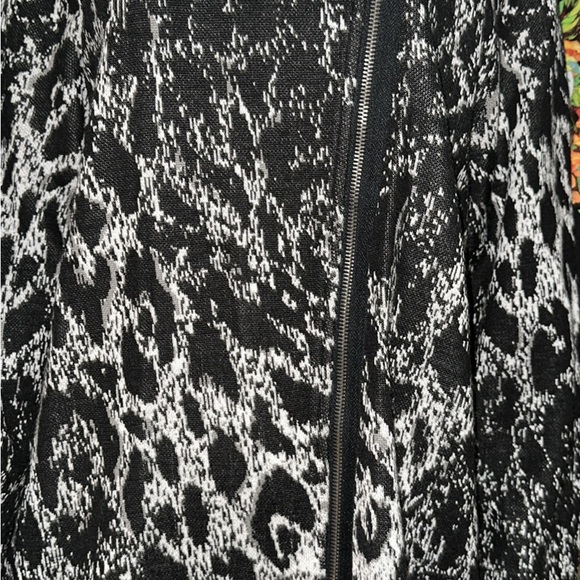 chico’s size 3 sweater dress. animal print or jacket - Picture 9 of 16
